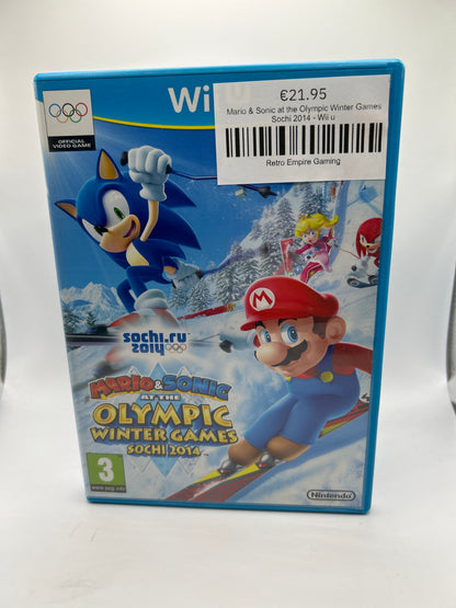 Mario & Sonic at the Olympic Winter Games Sochi 2014 - Wii u