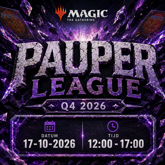 Retro Empire Gaming – Pauper League ronde 1 Q4 17 Oktober