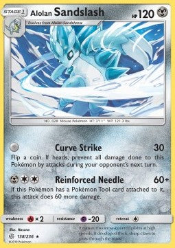 Alolan Sandslash - Cosmic Eclipse (Rare) [CEC-138]