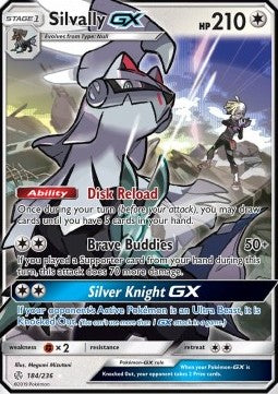 Silvally GX - Cosmic Eclipse (Ultra Rare) [CEC-184]