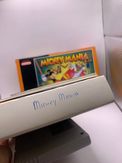 Mickey Mania (CIB, handleiding minder) – SNES