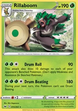 Rillaboom - Sword & Shield (Rare) [SSH-15]