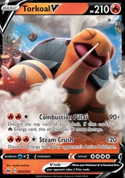 Torkoal V - Sword & Shield (Ultra Rare) [SSH-24]