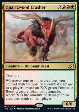 Quartzwood Crasher - Ikoria: Lair of Behemoths (Rare) [IKO-201]