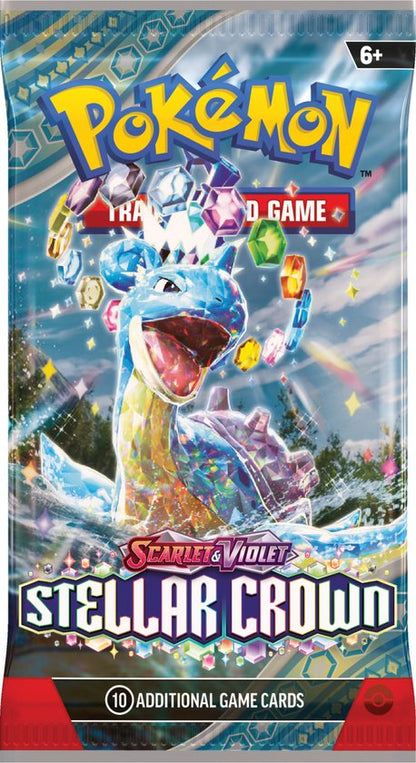 PokéMon Stellar Crown Boosterpack & Boosterpack  - Pokémon