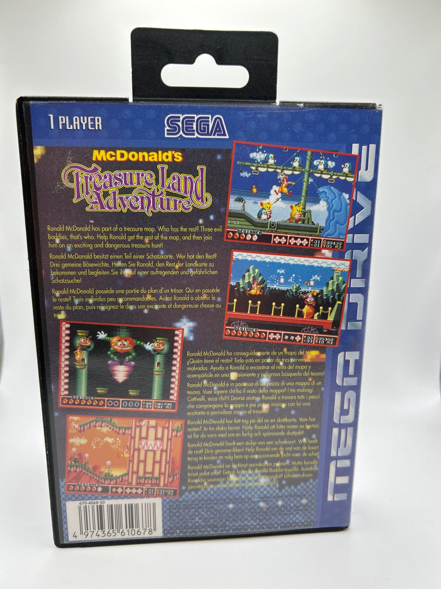 McDonald's Treasure Land Adventure - Sega Mega Drive