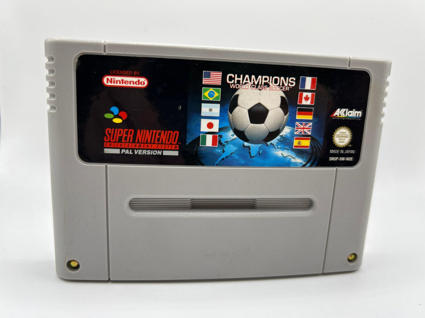 Champions-Weltklasse-Fußball – SNES