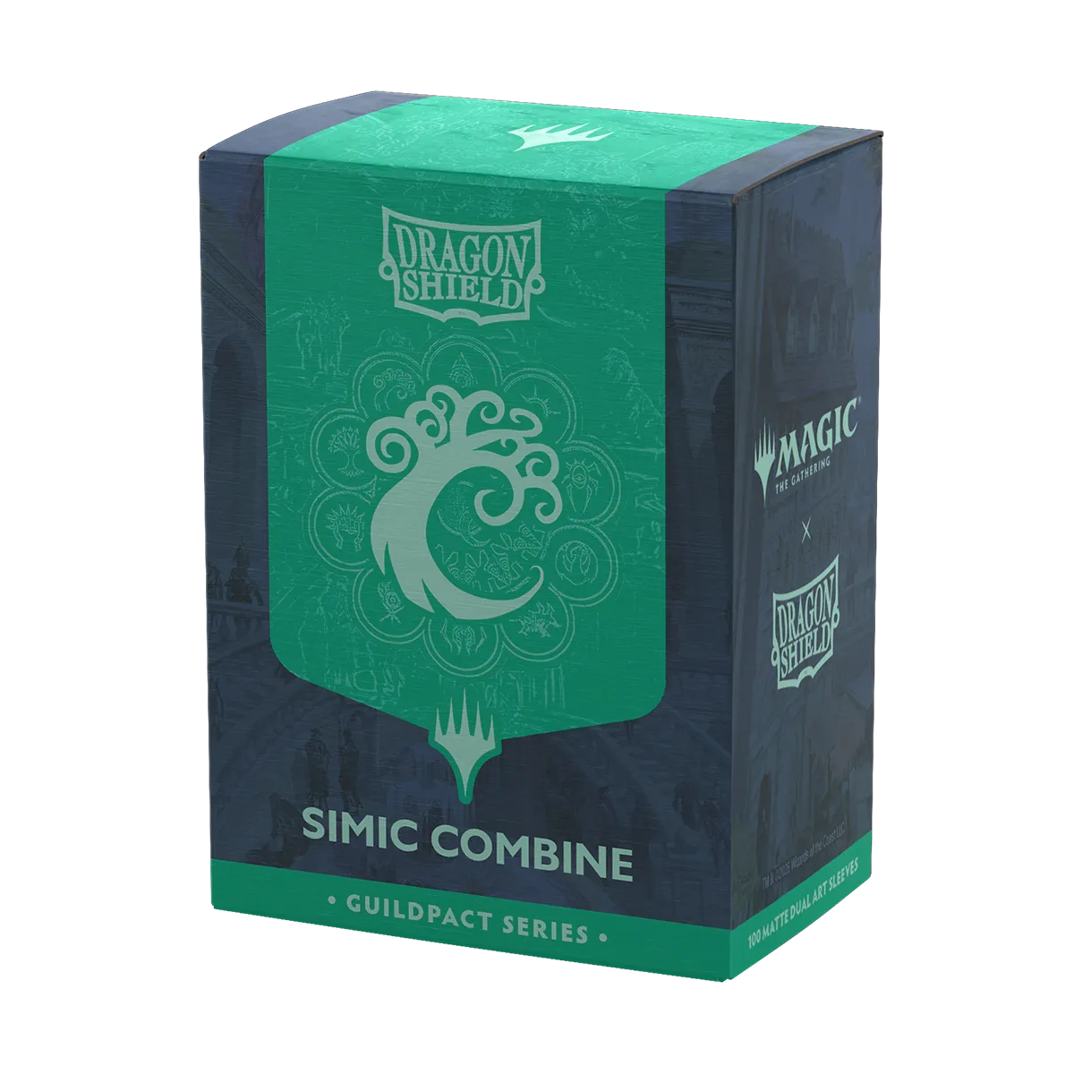 Simic Combine Dual Matte Sleeves - Dragon Shield