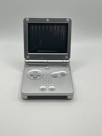 Game Boy Advance SP (Silver) + Oplader - GBA SP Console