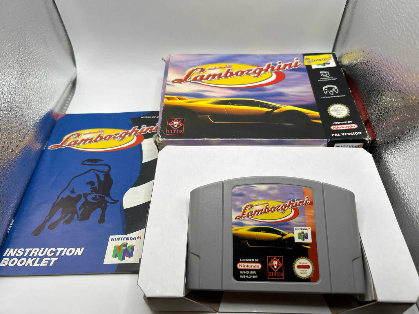 Automobili Lamborghini [Bad][CIB] - Nintendo 64