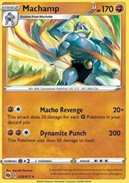 Machamp - Champion’s Path (Holo Rare) [CPA-26]