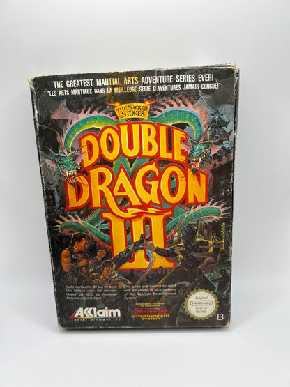 Double Dragon III The Sacred Stones [CIB]  - NES