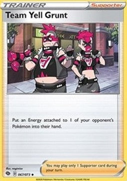 Team Yell Grunt - Champion’s Path (Uncommon) [CPA-67]