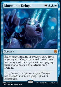 Mnemonic Deluge - Commander Legends (Mythic) [CMR-82]