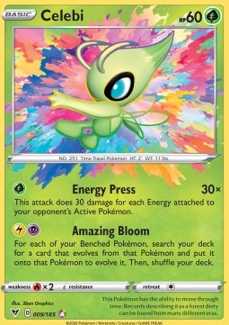 Celebi - Vivid Voltage (Amazing Rare) [VIV-9]