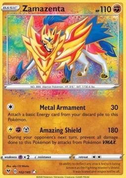 Zamazenta - Vivid Voltage (Amazing Rare) [VIV-102]