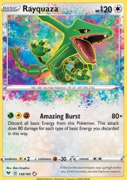 Rayquaza - Vivid Voltage (Amazing Rare) [VIV-138]