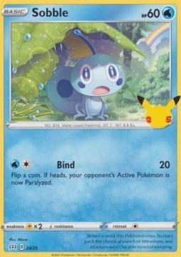 Sobble - McDonald's Collection 25th Anniversary (Promo) [MCD25-24]