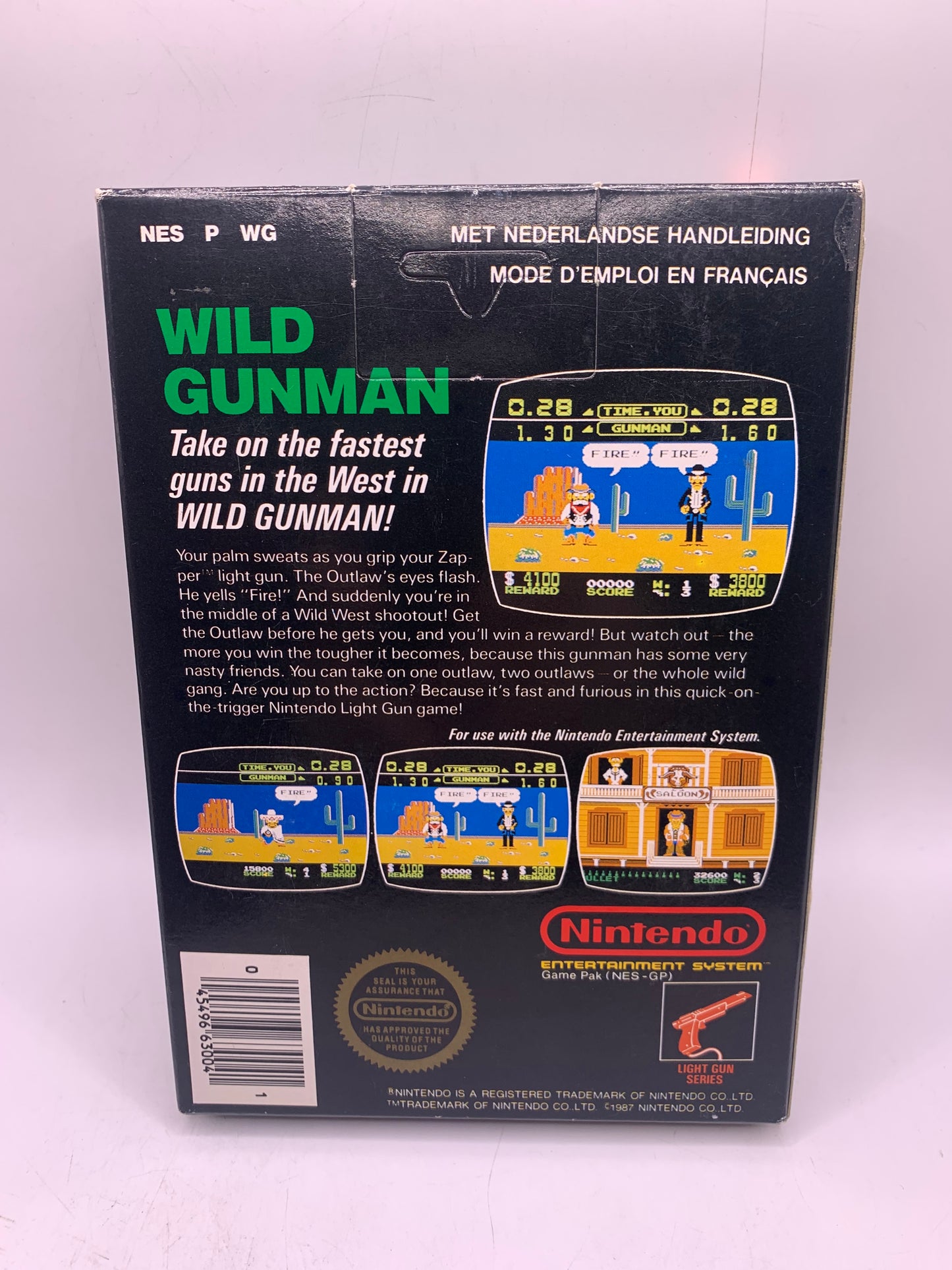 Wild Gunman (CIB) - NES