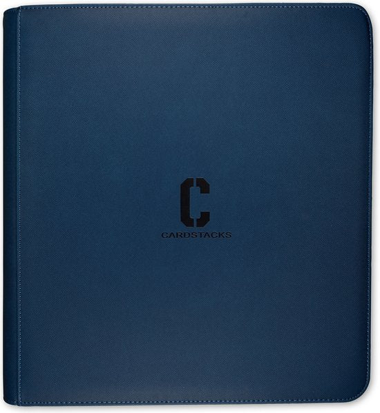 12-Pocket Sideload Binder – Card Storage (Blue)