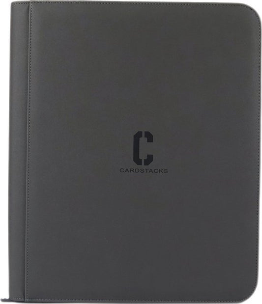 9-Pocket Sideload Binder – 360 Card Capacity (Gray)