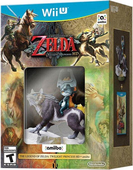 Zelda :Twilight Princess HD [CD + Amiibo scellé] - Wii u