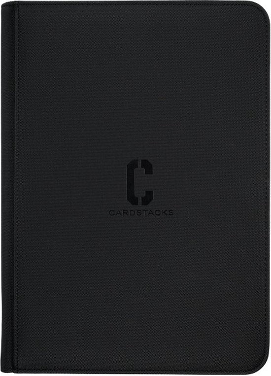 9-Pocket Sideload Binder – 360 Card Capacity (Black)