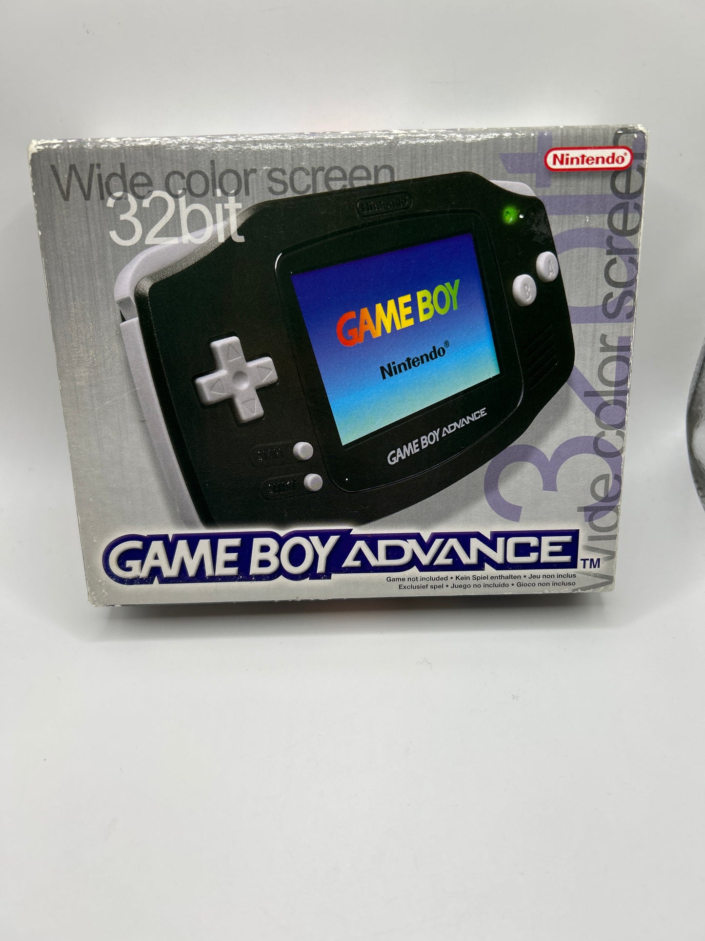 GameBoy Advance Zwart (Complete in Box) - GBA Console