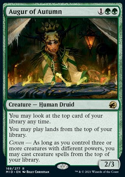 Augur of Autumn - Innistrad: Midnight Hunt (Rare) [MID-168]