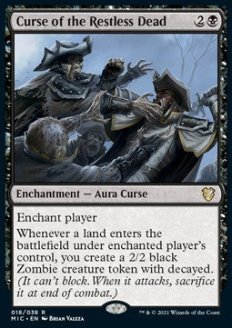 Curse of the Restless Dead (V.1)