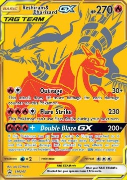 Reshiram & Charizard GX - SM Black Star Promos (Promo) [SM-247]