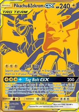 Pikachu & Zekrom GX - SM Black Star Promos (Promo) [SM-248]