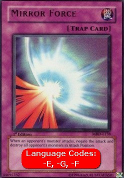 Mirror Force (V.1 - Ultra Rare) - Metal Raiders (Ultra Rare) [MRD-138]