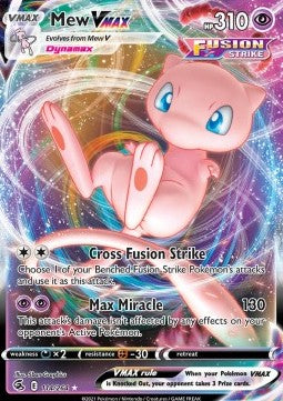 Mew VMAX - Fusion Strike (Ultra Rare) [FST-114]