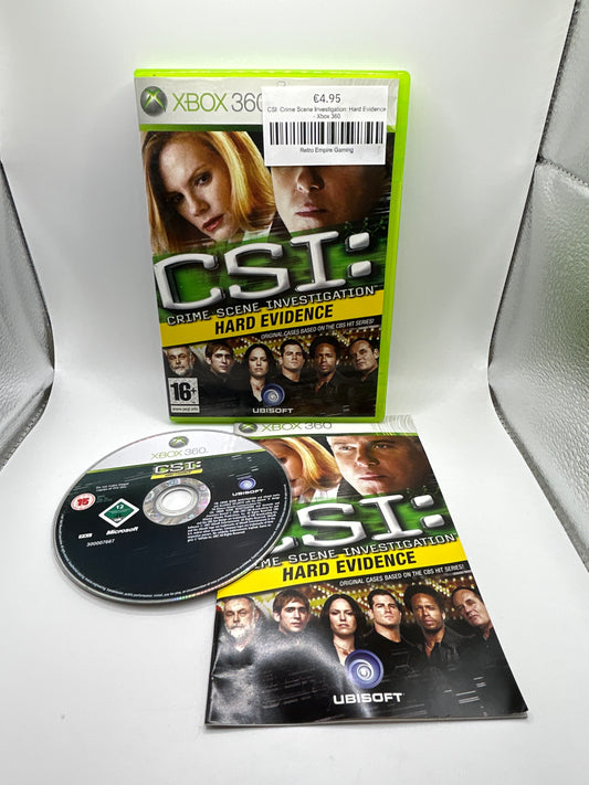 CSI: Crime Scene Investigation: Harte Beweise – Xbox 360