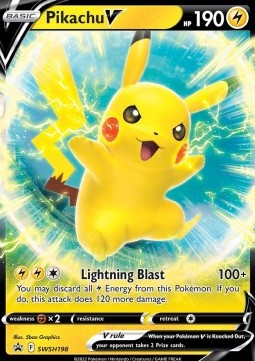 Pikachu V - SWSH Black Star Promos (Promo) [SWSH-198]