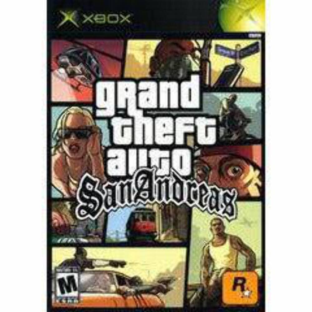 Grand Theft Auto: San Andreas [Mit Karte] – Xbox Original