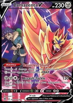Zamazenta V - Astral Radiance (Ultra Rare) [ASR-TG22]