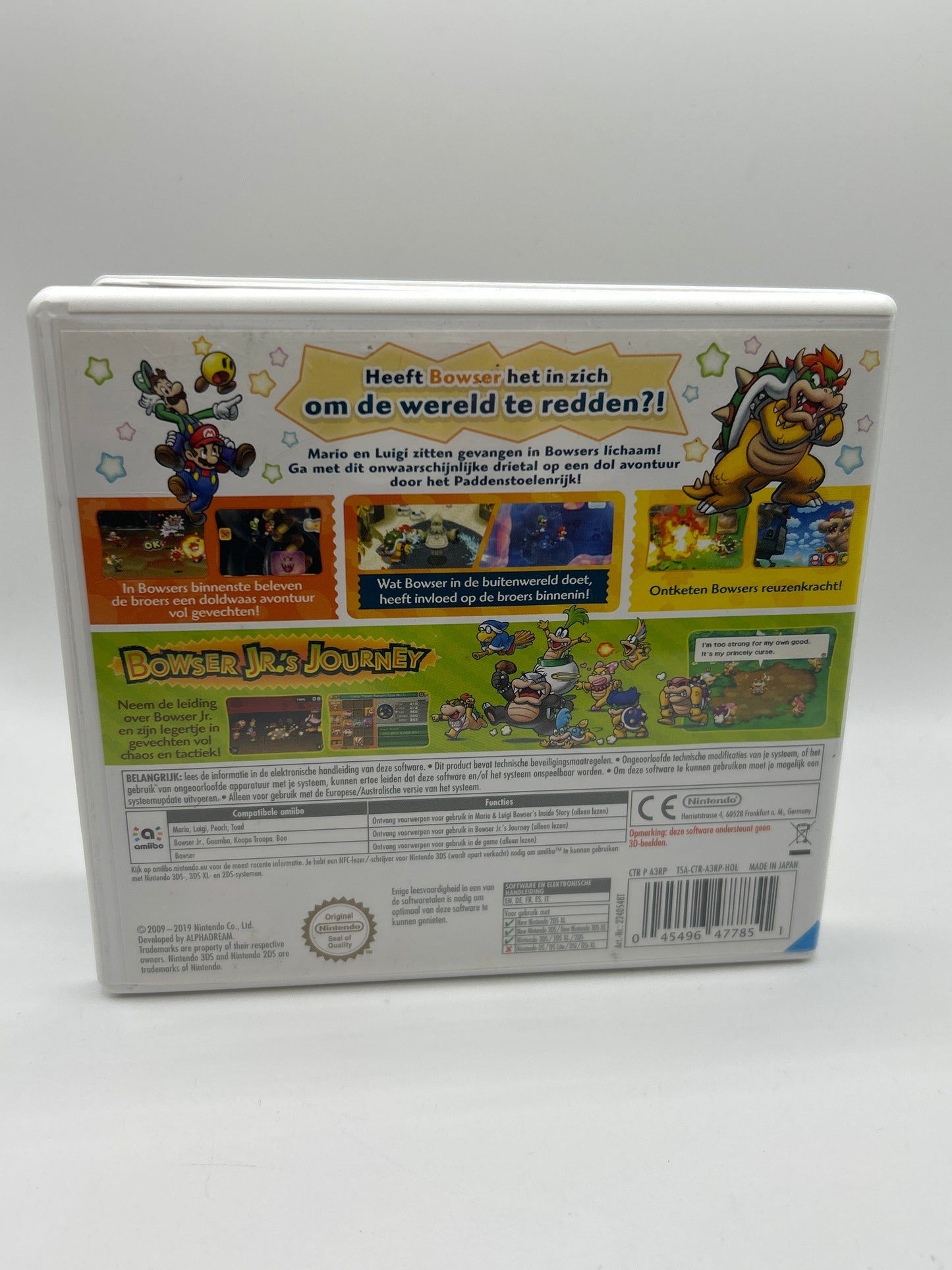 Mario &Luigi: Bowser's Inside Story + Bowser Jr.'s Journey - Nintendo 3DS