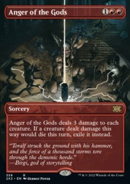 Anger of the Gods (V.1) - Double Masters 2022: Extras (Rare) [X2X2-358]