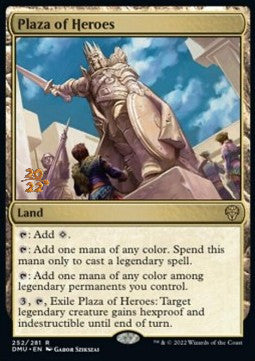 Plaza of Heroes (V.1) - Dominaria United: Promos (Rare) [PDMU-252]