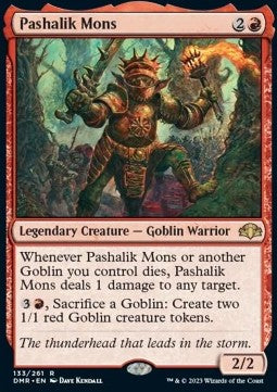 Pashalik Mons - Dominaria Remastered (Rare) [DMR-133]