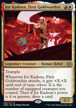 Jor Kadeen, First Goldwarden - Phyrexia: All Will Be One (Rare) [ONE-203]