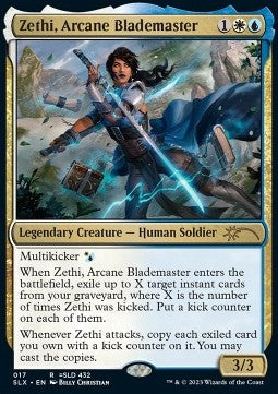 Zethi, Arcane Blademaster - Universes Within (Rare) [SLX-17]