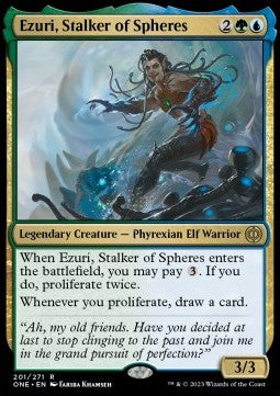 Ezuri, Stalker of Spheres - Phyrexia: All Will Be One (Rare) [ONE-201]