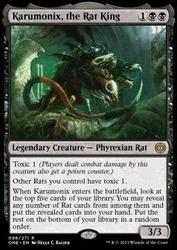 Karumonix, the Rat King - Phyrexia: All Will Be One (Rare) [ONE-98]