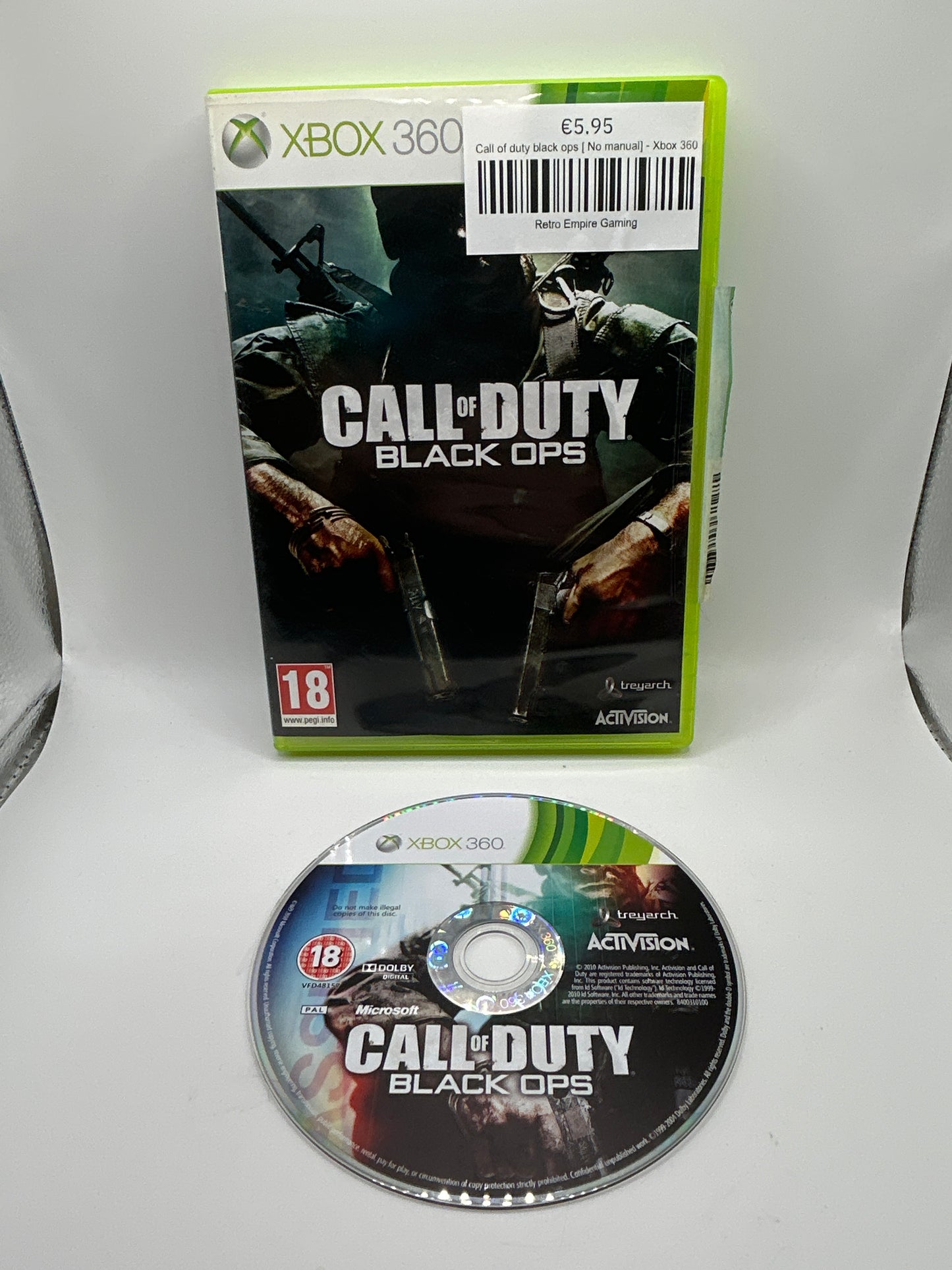 Call of duty black ops [ No manual] - Xbox 360