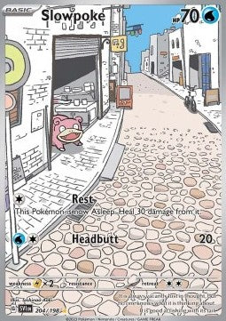 Slowpoke - Scarlet & Violet (Illustration Rare) [SVI-204]