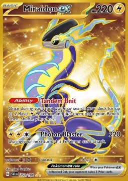 Miraidon ex - Scarlet & Violet (Secret Rare) [SVI-253]