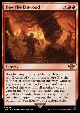 Hew the Entwood - The Lord of the Rings: Tales of Middle-earth (Mythic) [LTR-136]